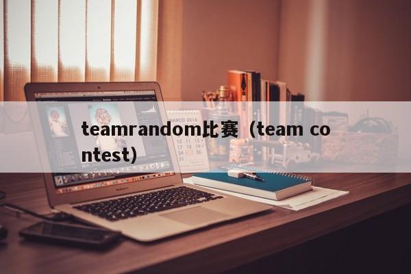 teamrandom比赛（team contest）